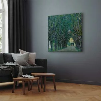 Obraz - Gustav Klimt – Aleja drzew w parku przy zamku Kammer - obrazek 5