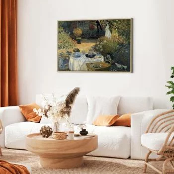 Obraz - Claude Monet – Obiad (ogród w Argenteuil) - obrazek 5