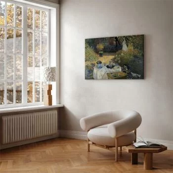 Obraz - Claude Monet – Obiad (ogród w Argenteuil) - obrazek 5