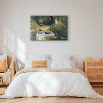 Obraz - Claude Monet – Obiad (ogród w Argenteuil) - obrazek 6