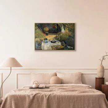 Obraz - Claude Monet – Obiad (ogród w Argenteuil) - obrazek 6