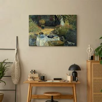 Obraz - Claude Monet – Obiad (ogród w Argenteuil) - obrazek 7