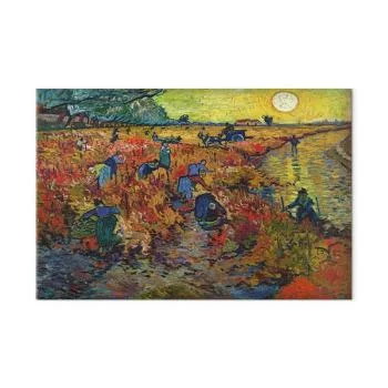 Obraz - Vincent van Gogh – Czerwona winnica - obrazek 2