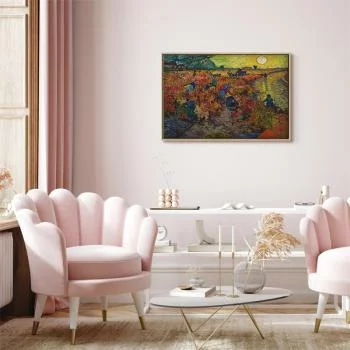 Obraz - Vincent van Gogh – Czerwona winnica - obrazek 5