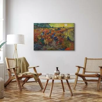 Obraz - Vincent van Gogh – Czerwona winnica - obrazek 5