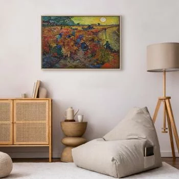 Obraz - Vincent van Gogh – Czerwona winnica - obrazek 6