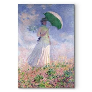 Obraz - Claude Monet – Kobieta z parasolką, zwrócona w prawo - obrazek 2
