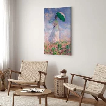 Obraz - Claude Monet – Kobieta z parasolką, zwrócona w prawo - obrazek 5