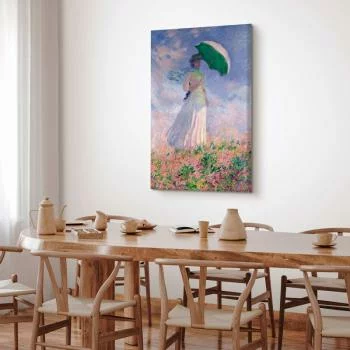 Obraz - Claude Monet – Kobieta z parasolką, zwrócona w prawo - obrazek 7