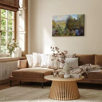 Obraz - Claude Monet – Fragment ogrodu w Montgeron - obrazek 5