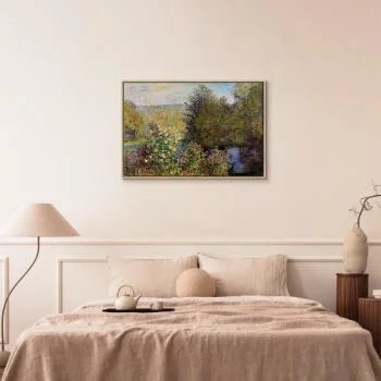 Obraz - Claude Monet – Fragment ogrodu w Montgeron - obrazek 6