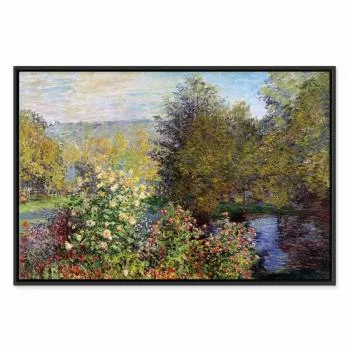 Obraz - Claude Monet – Fragment ogrodu w Montgeron - obrazek 2