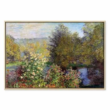Obraz - Claude Monet – Fragment ogrodu w Montgeron - obrazek 2