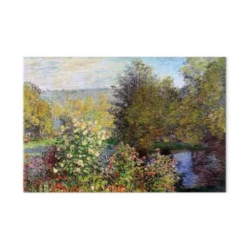 Obraz - Claude Monet – Fragment ogrodu w Montgeron - obrazek 2