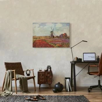 Obraz - Claude Monet – Pola tulipanów i wiatrak w Rijnsburg - obrazek 7