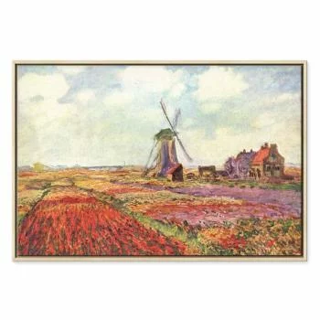 Obraz - Claude Monet – Pola tulipanów i wiatrak w Rijnsburg - obrazek 2