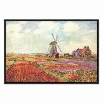 Obraz - Claude Monet – Pola tulipanów i wiatrak w Rijnsburg - obrazek 2