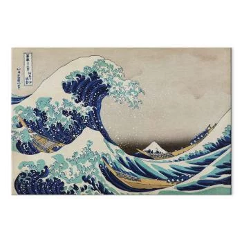 Obraz - Hokusai Katsushika – Wielka fala w Kanagawie - obrazek 2