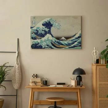 Obraz - Hokusai Katsushika – Wielka fala w Kanagawie - obrazek 7