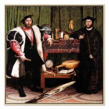 Obraz - Hans Holbein the Younger – Ambasadorowie - obrazek 2
