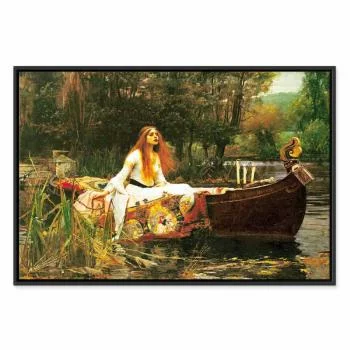 Obraz - John William Waterhouse – Pani z Shalott - obrazek 2