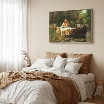 Obraz - John William Waterhouse – Pani z Shalott - obrazek 6