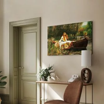 Obraz - John William Waterhouse – Pani z Shalott - obrazek 5