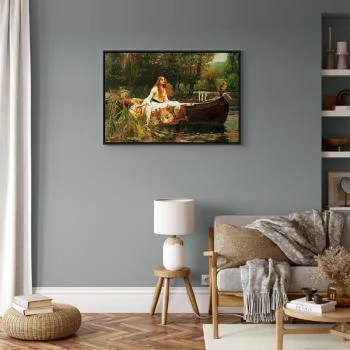 Obraz - John William Waterhouse – Pani z Shalott - obrazek 5