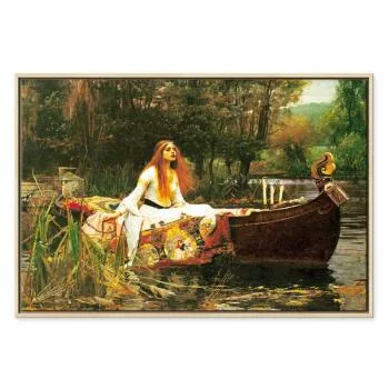 Obraz - John William Waterhouse – Pani z Shalott - obrazek 2