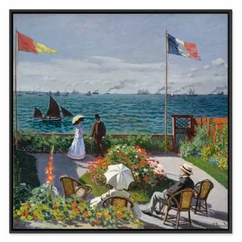 Obraz - Claude Monet – Taras w Sainte-Adresse - obrazek 2