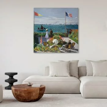 Obraz - Claude Monet – Taras w Sainte-Adresse - obrazek 5