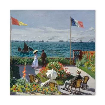 Obraz - Claude Monet – Taras w Sainte-Adresse - obrazek 2