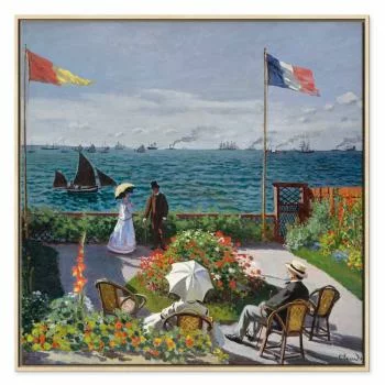 Obraz - Claude Monet – Taras w Sainte-Adresse - obrazek 2