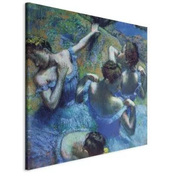 Obraz - Edgar Degas – Błękitne tancerki II