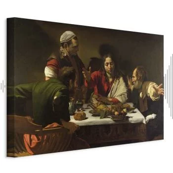 Obraz - Caravaggio – Wieczerza w Emaus