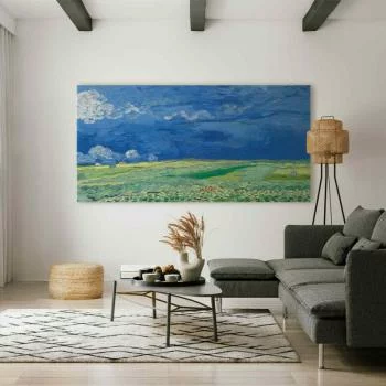 Obraz XXL - Vincent van Gogh – Pole pszenicy przed burzą - obrazek 5