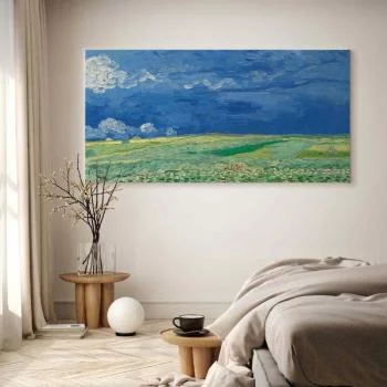 Obraz XXL - Vincent van Gogh – Pole pszenicy przed burzą - obrazek 7