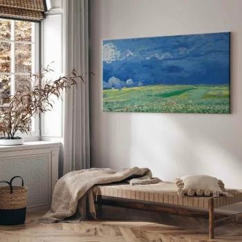 Obraz XXL - Vincent van Gogh – Pole pszenicy przed burzą - obrazek 6