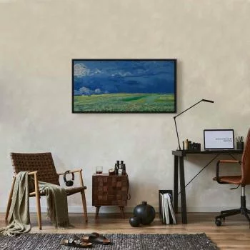 Obraz - Vincent van Gogh – Pole pszenicy przed burzą - obrazek 7