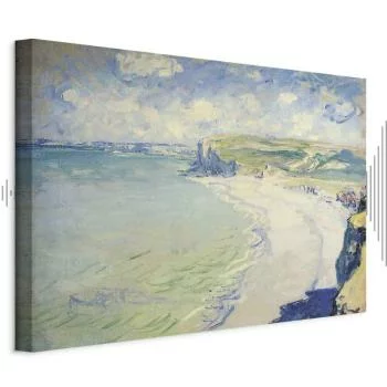 Obraz - Claude Monet – Plaża w Pourville