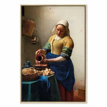Obraz - Jan Vermeer – Mleczarka - obrazek 2
