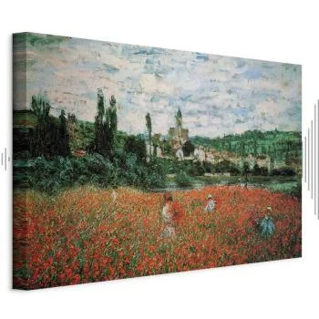 Obraz - Claude Monet – Pole maków pod Vétheuil