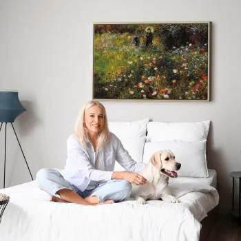 Obraz - Pierre-Auguste Renoir – Letni pejzaż - obrazek 6