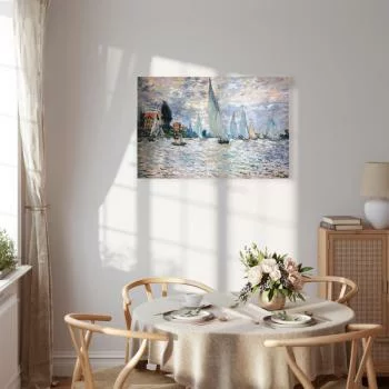 Obraz - Claude Monet - Żaglówki, Regaty w Argenteuil - obrazek 7