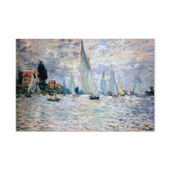 Obraz - Claude Monet - Żaglówki, Regaty w Argenteuil - obrazek 2