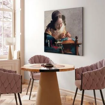 Obraz - Jan Vermeer – Koronczarka - obrazek 5