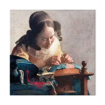 Obraz - Jan Vermeer – Koronczarka - obrazek 2