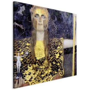 Obraz - Gustav Klimt – Pallas Atena