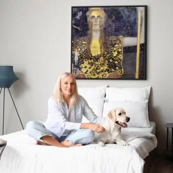 Obraz - Gustav Klimt – Pallas Atena - obrazek 6