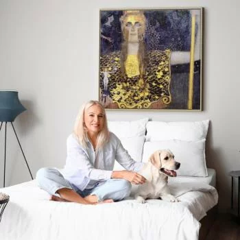 Obraz - Gustav Klimt – Pallas Atena - obrazek 6